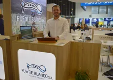 Nicolás Giménez tuvo muchas reuniones con clientes que buscaban importar los ajos, cebollas y otras hortalizas ecológicas que Puente Blanco tiene que ofrecer desde Argentina.